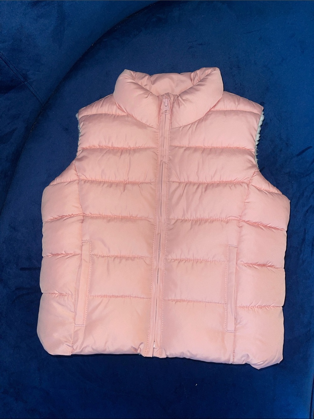 GAP Light Pink Puffer Vest for Kids